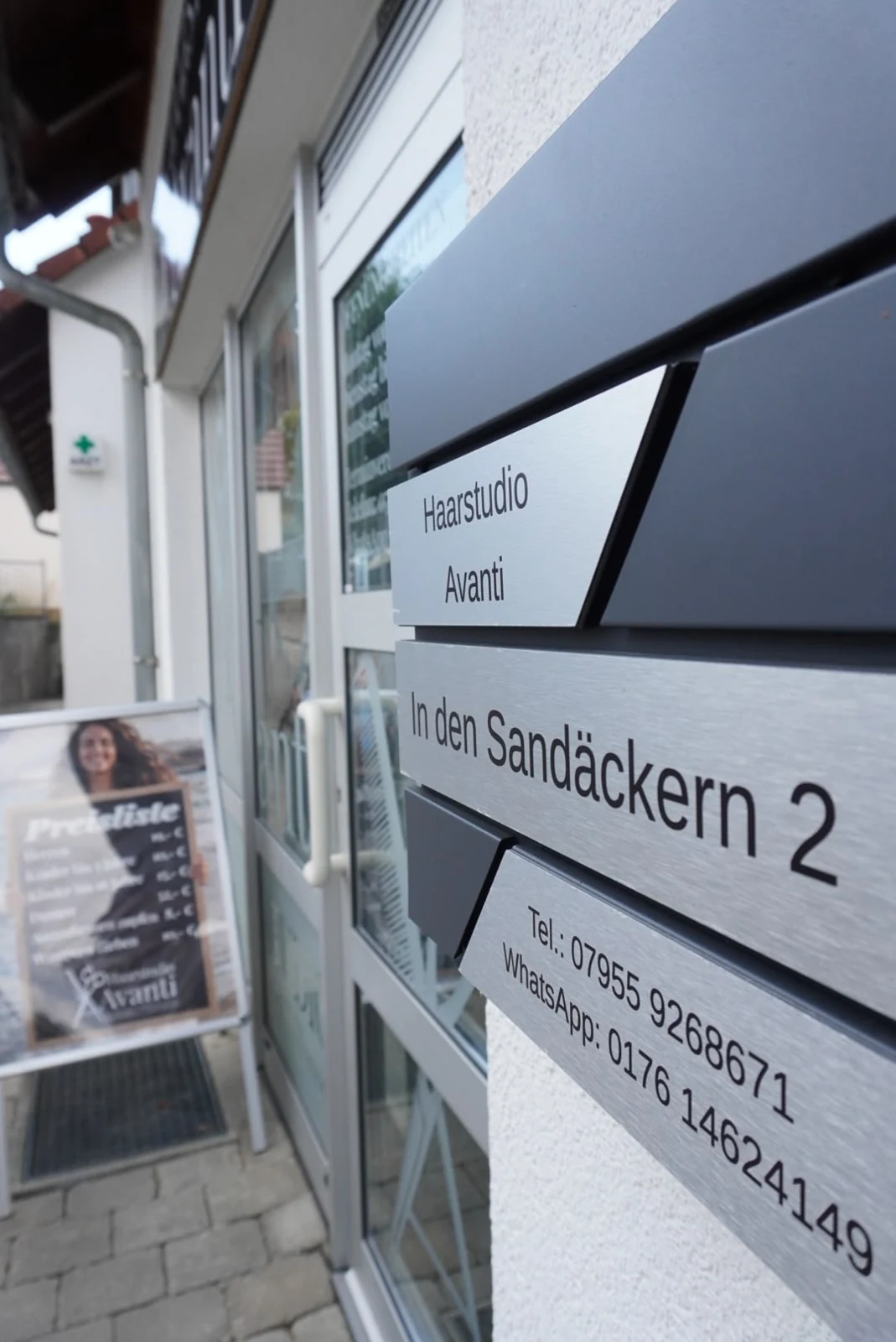 Der Eingang in Wallhausen
